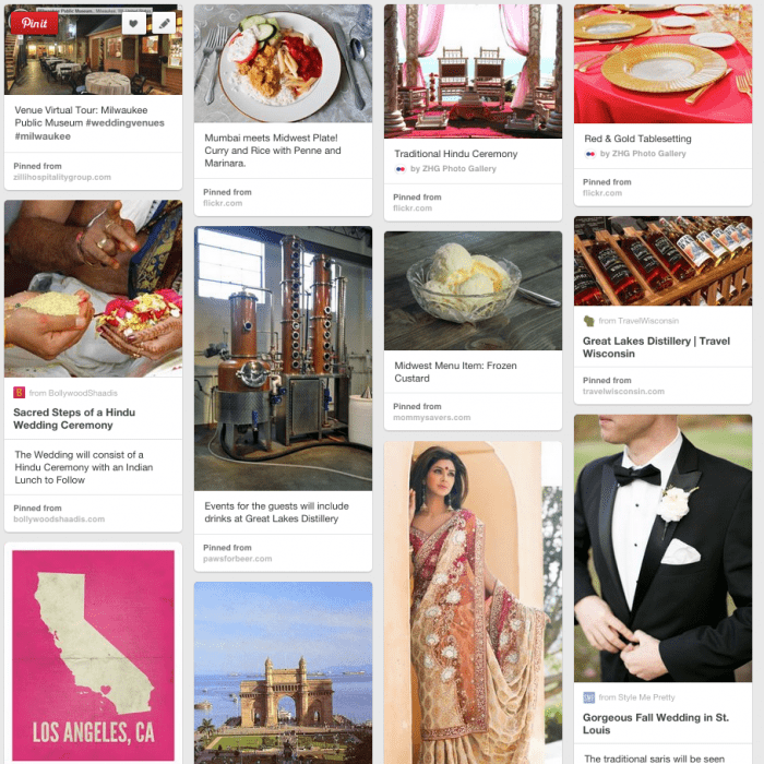 ancient-meets-modern food stations wedding