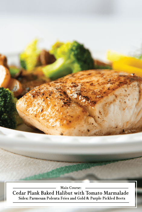 Cedar Plank Baked Halibut recipe