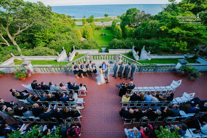 Jen & Eric get married at Villa Terrace