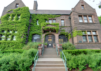 Outside view of the Charles Allis Art Museum.