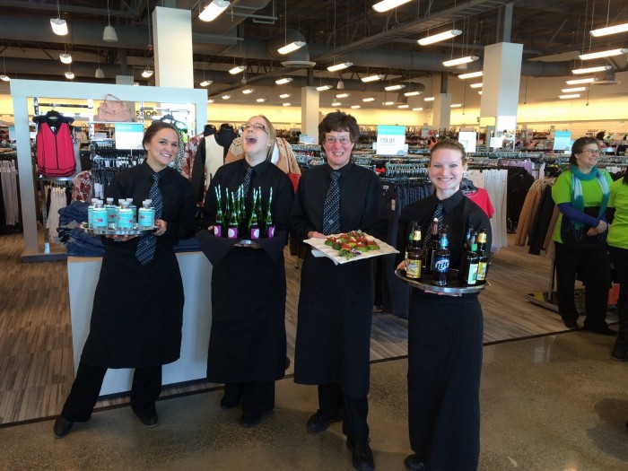 Patty & the girls at the Nordstrom Event