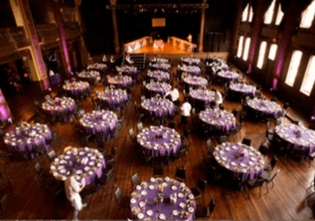 Event set up at Turner Hall
