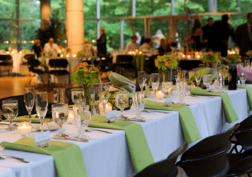 Event space at the Zoofsri Conference Center.