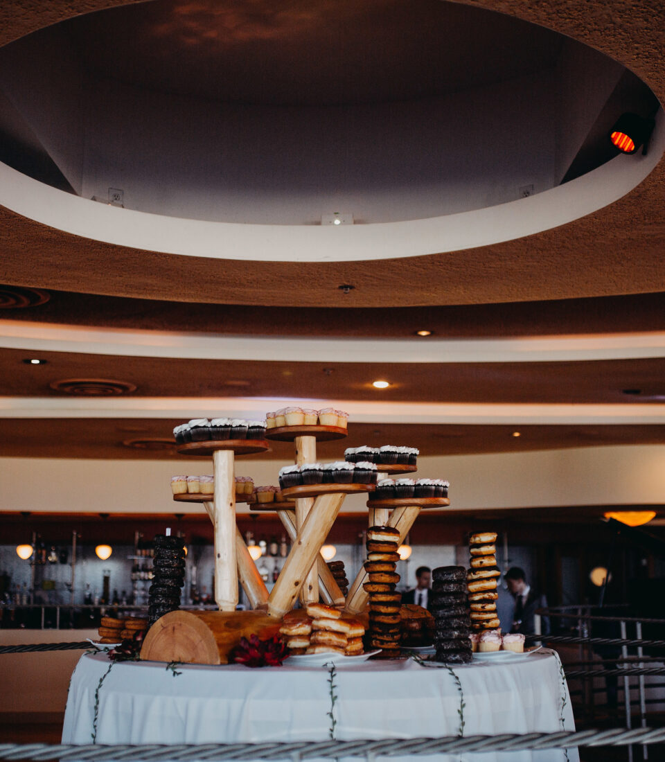 dessert table coast weddings