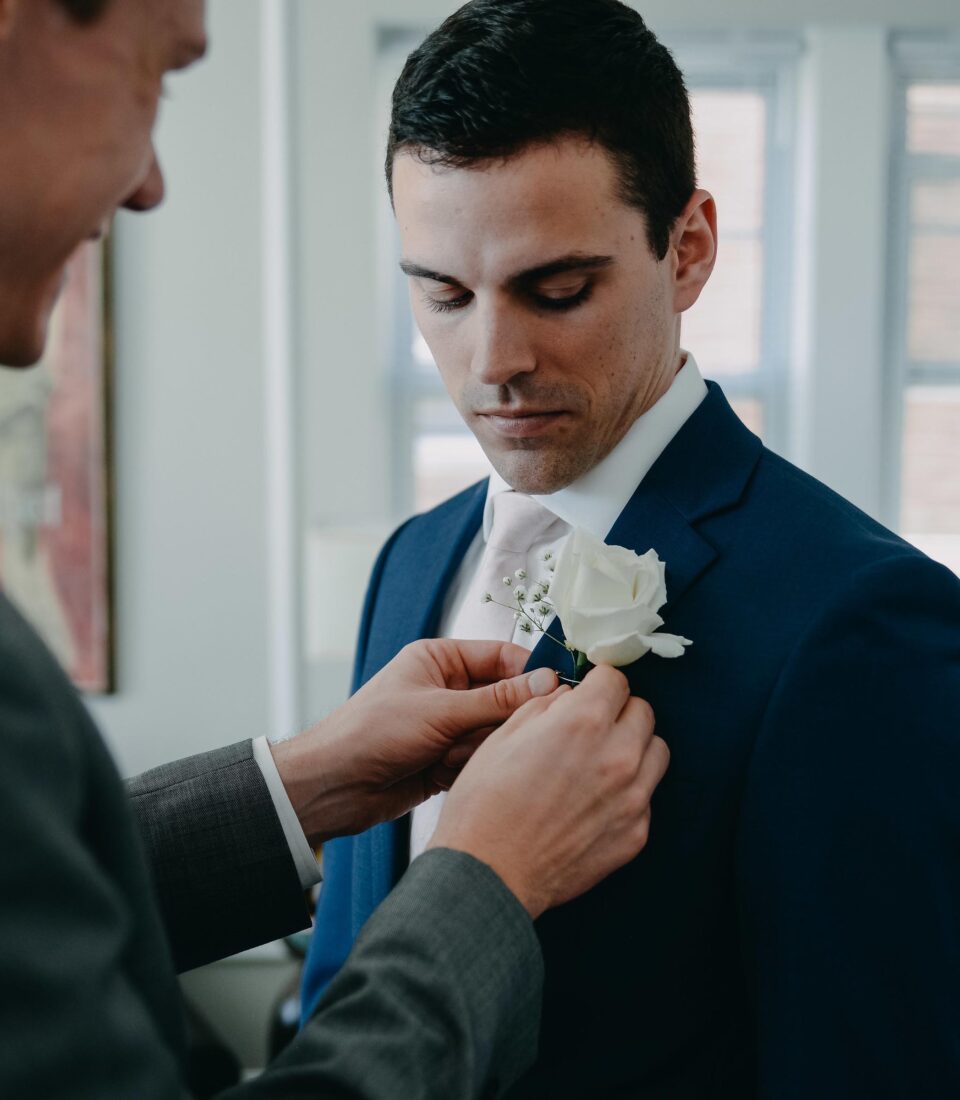 groom getting ready coast weddings