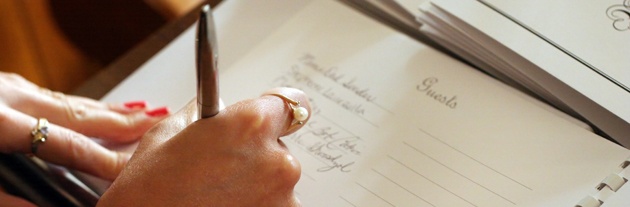 wedding guest list
