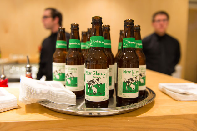 New Glarus Spotted Cow Bar