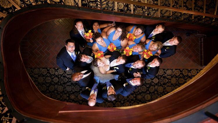 Bridal Party in Milwaukee Wedding