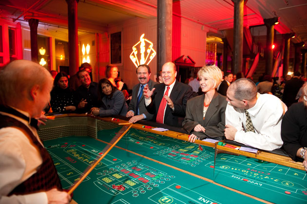 Casino Themed Holiday Party