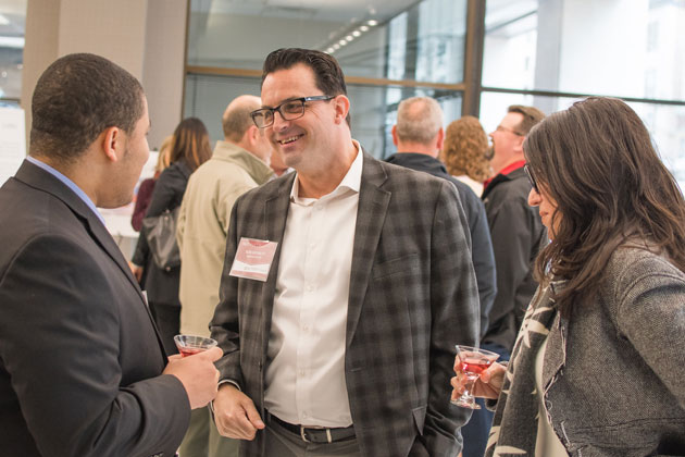 Cocktail Hour at Corporate Event