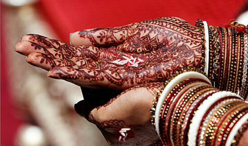 Henna Designs at an Indian Wedding