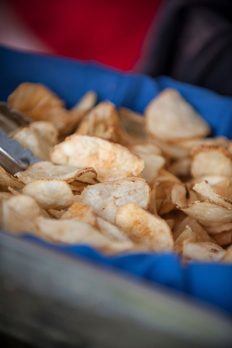 Home-made Kettle Chips