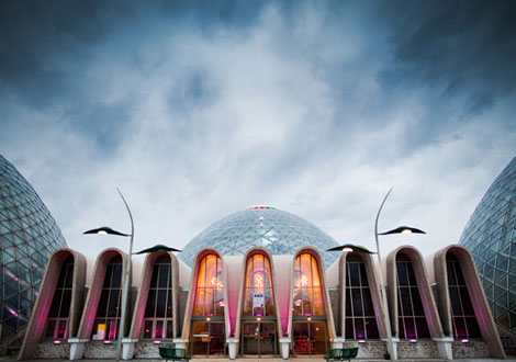 Exterior of The Domes.