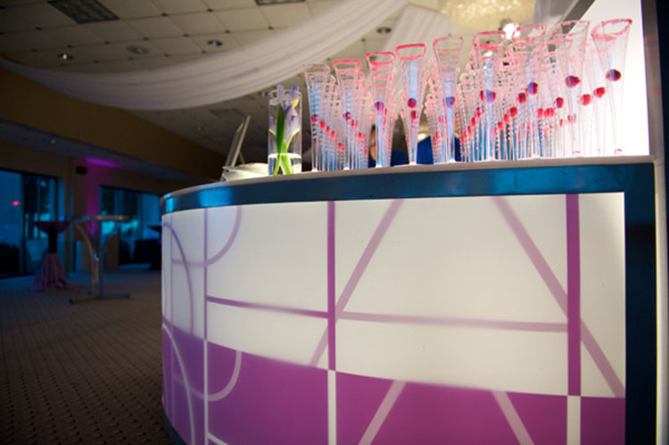 Valentino Cocktail at Corporate Event