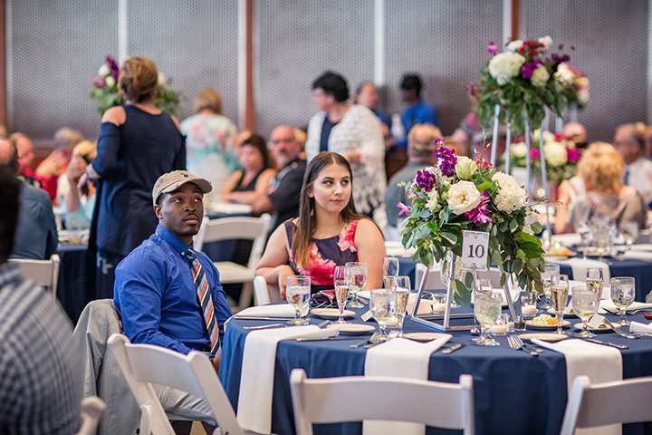 Floral Centerpiece at Wedding