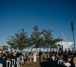 Wedding on the lake at Zilli Lake & Gardens