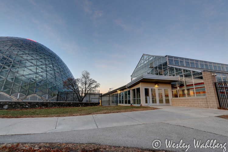 The Show Dome, Desert Dome and Tropical Dome Are Next Door