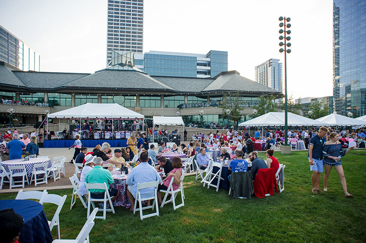 Summerfest themed picnic at Zilli Lake and Gardens.
