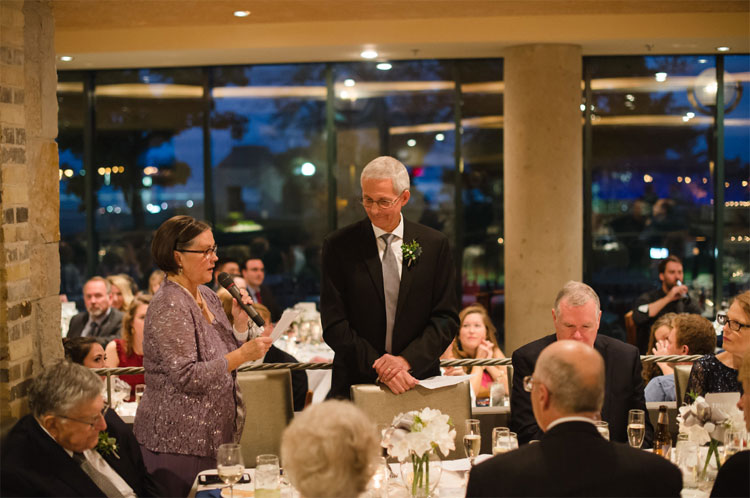 Toasts at Coast Wedding