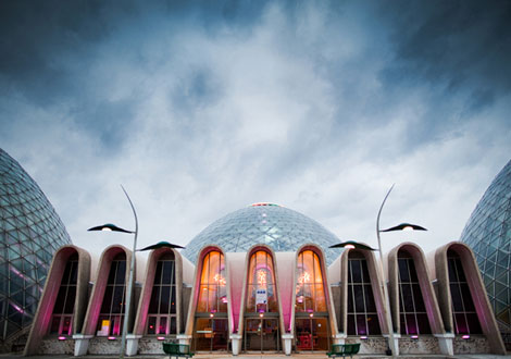 Outside view of The Domes.