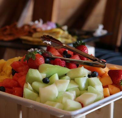 fresh fruit platter