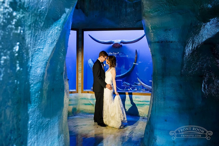 Wedding Couple at Milwaukee Public Museum