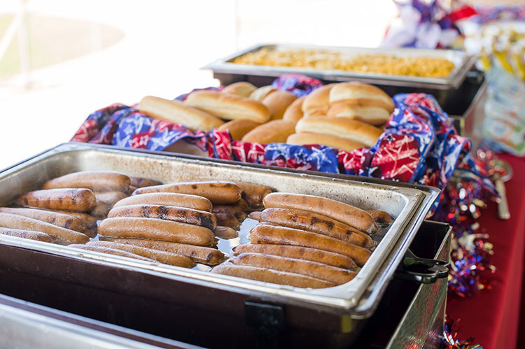 Klement Bratwurst at Air and Water Show