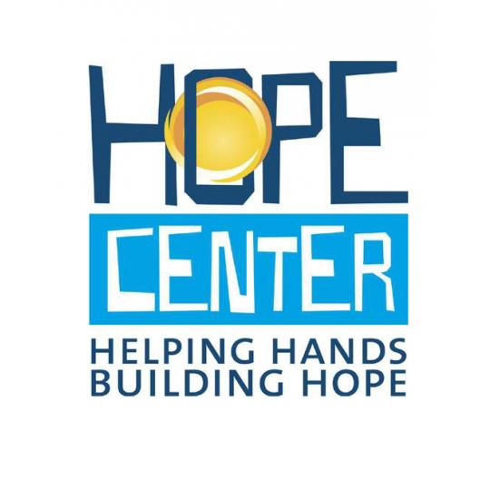 Hope center; helping hands, building hope