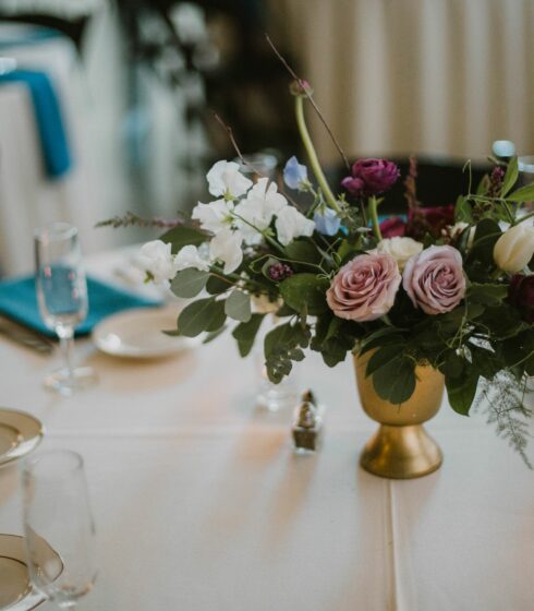 wedding floral arrangement