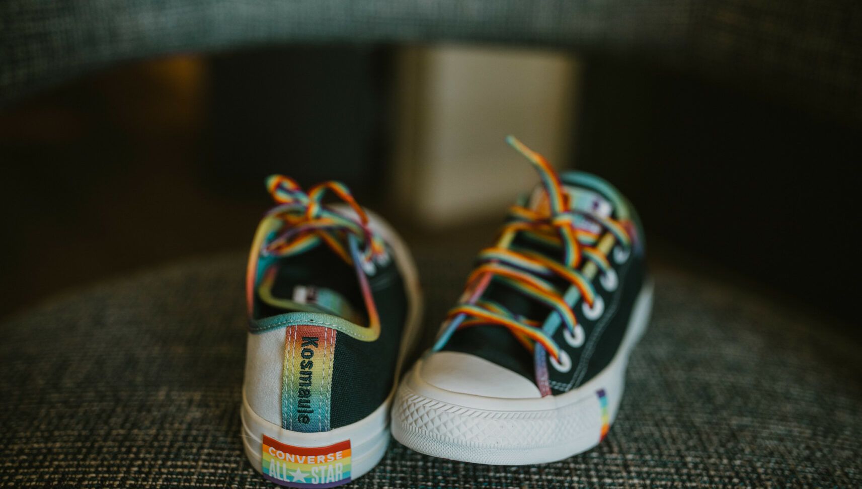 pride wedding shoes