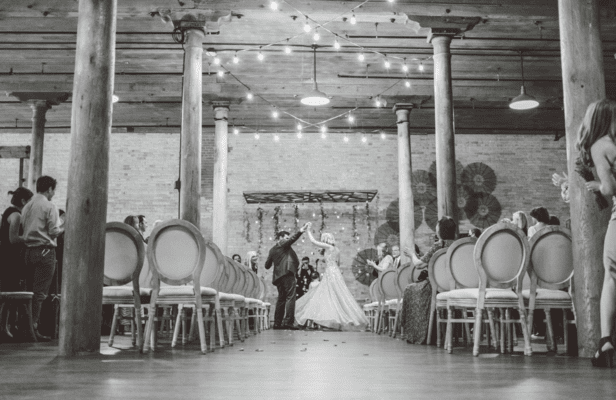 wedding couple dancing