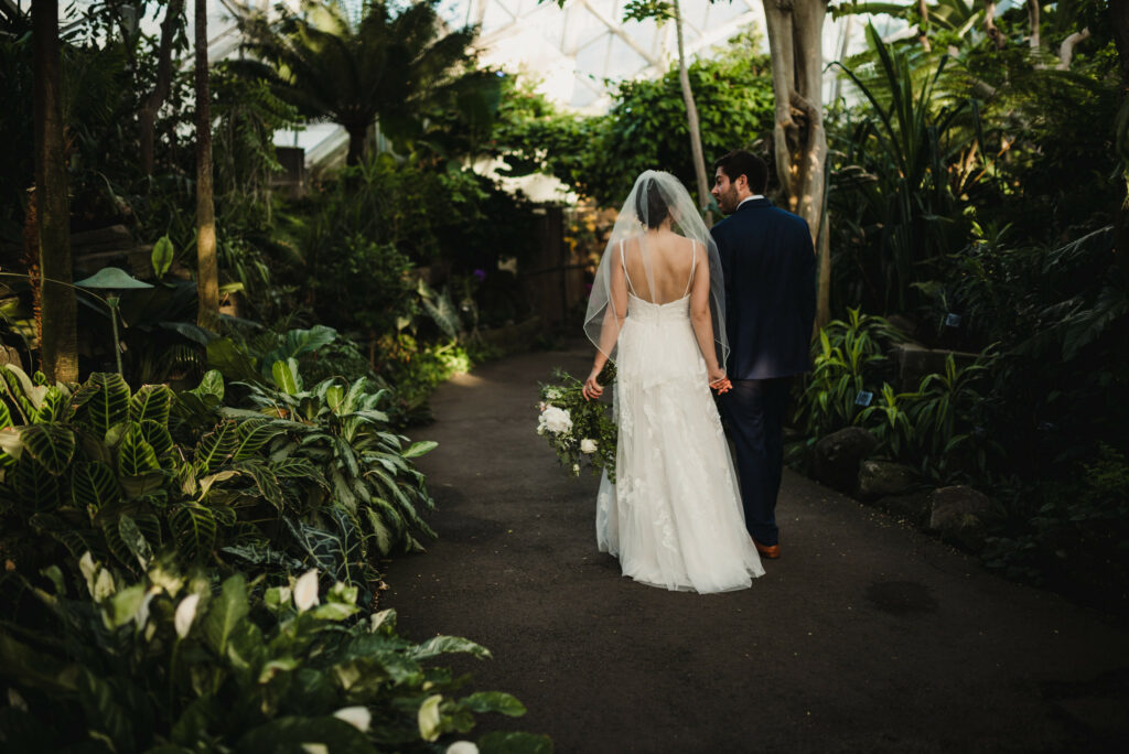 wedding day walk