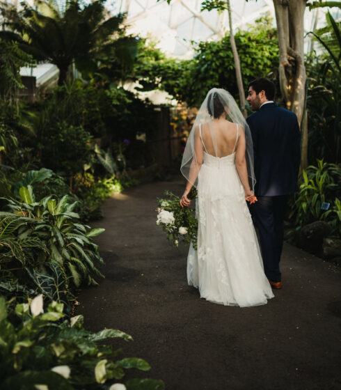 wedding day walk