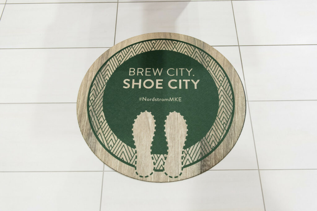 brew city floor sign