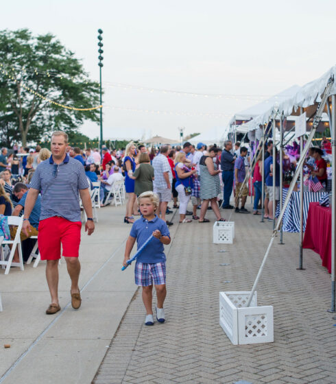 outdoor fourth of july tented food options