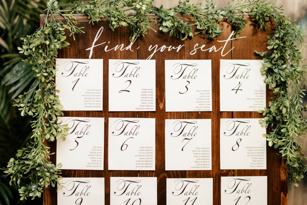 escort cards