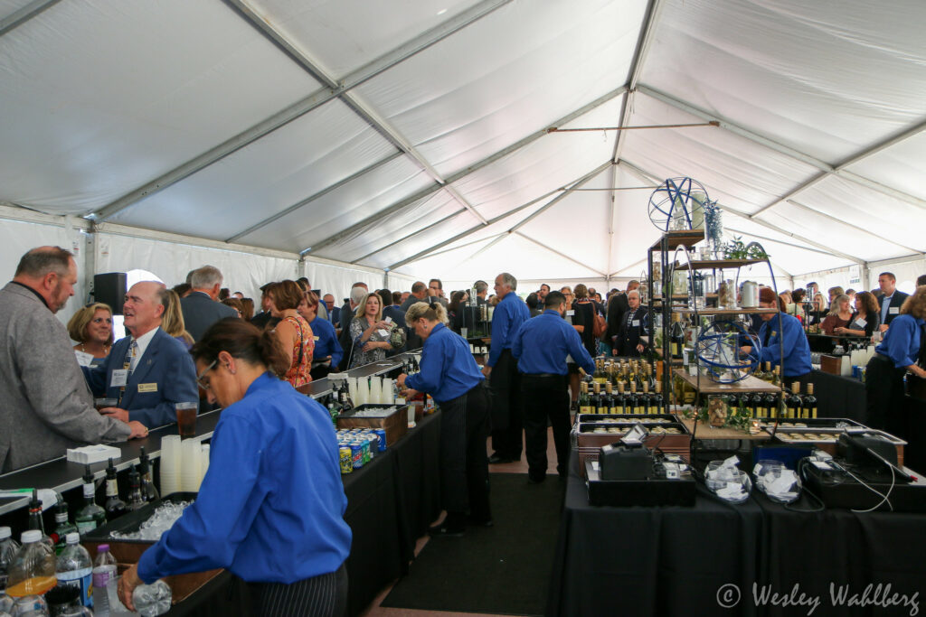 tented milwaukee corporate event