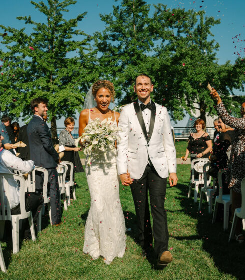 milwaukee coast wedding ceremony